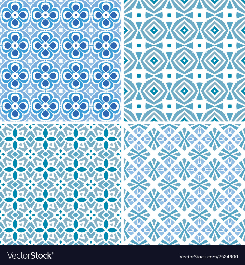 Seamless patterns set