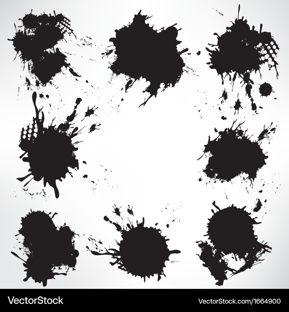 Splash on abstract background Royalty Free Vector Image