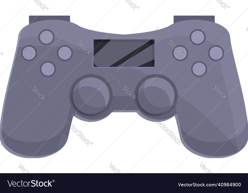 Vlogger gamepad icon cartoon video live Royalty Free Vector