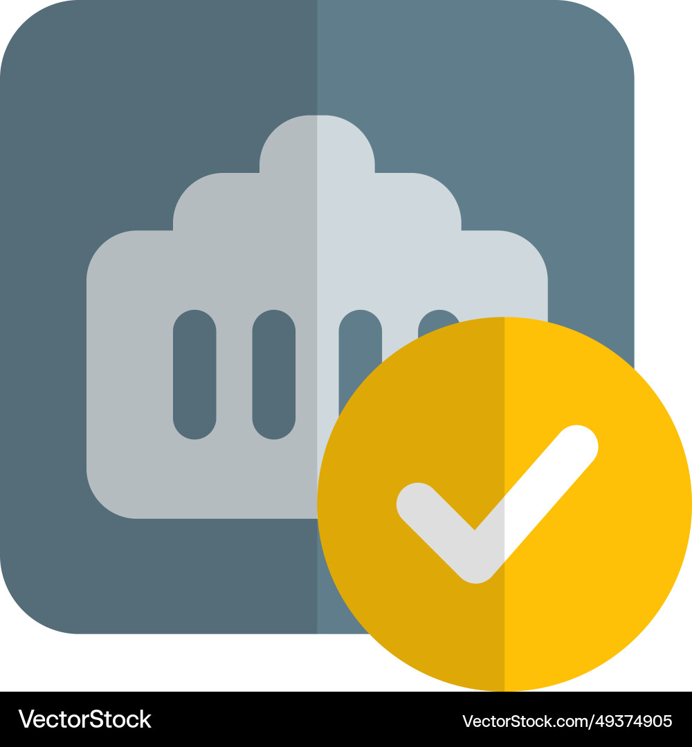 List for verifying proper ethernet network setup Vector Image