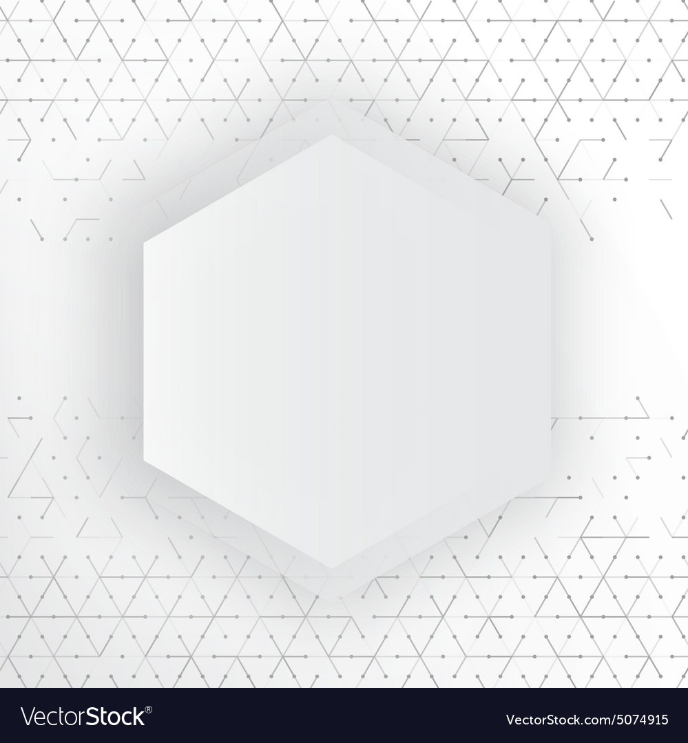 Abstract 3d hexagonal