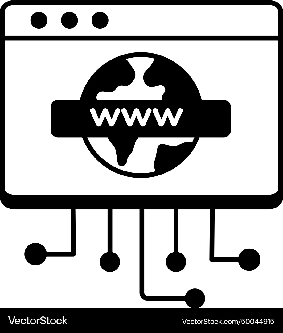 Data management line icon Royalty Free Vector Image