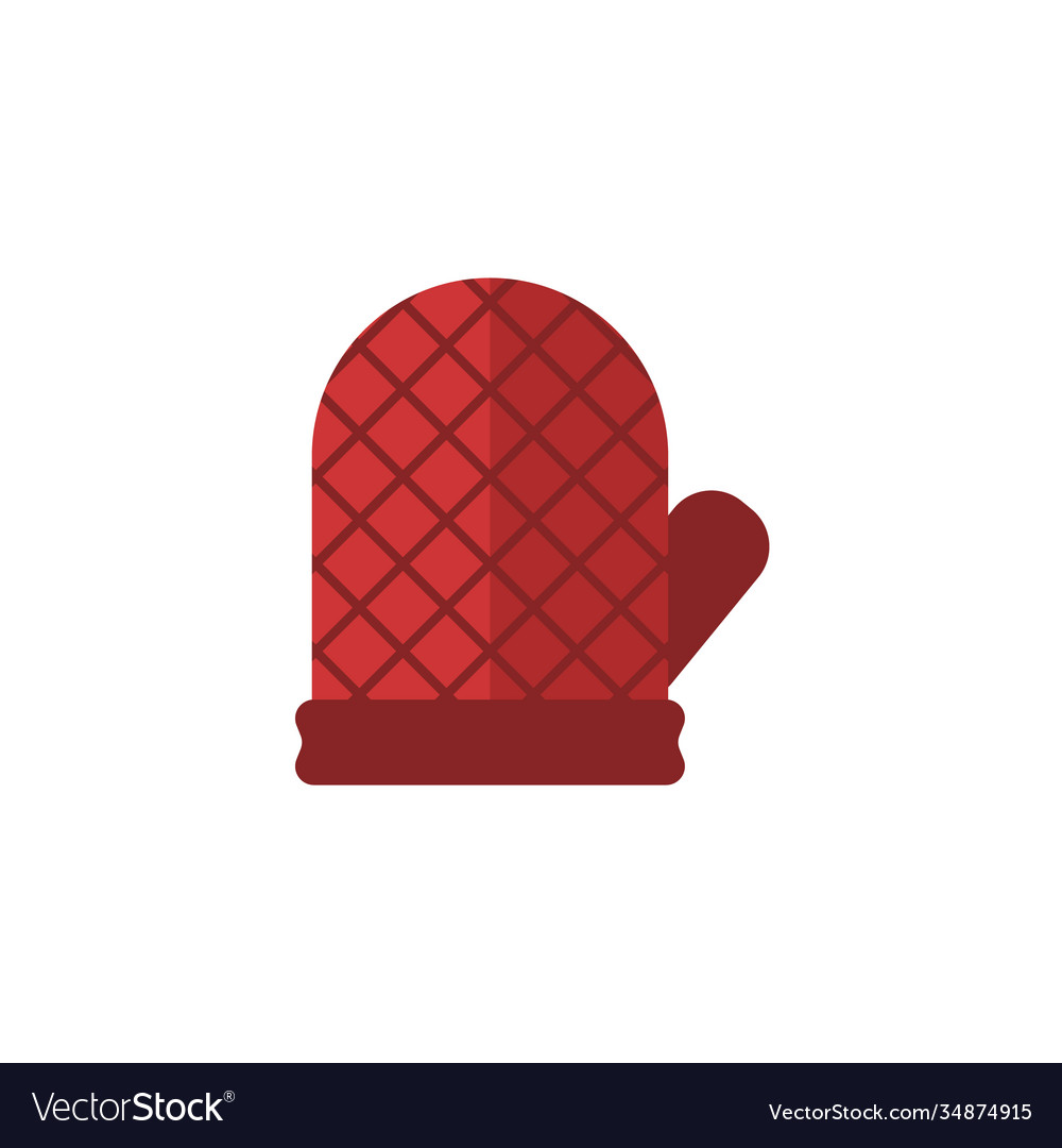 Grill glove icon simple element from