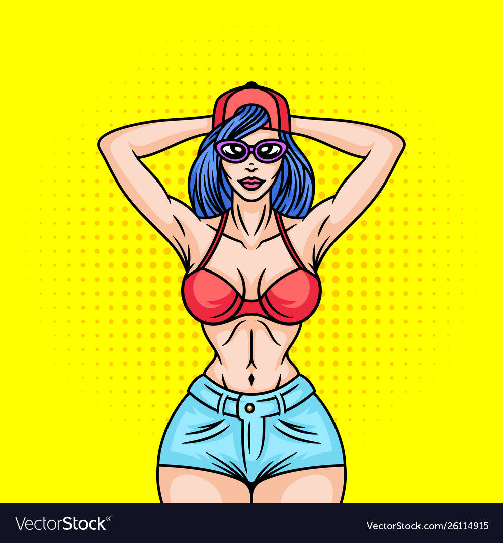 Premium Vector  90s girl outfit vector illustration