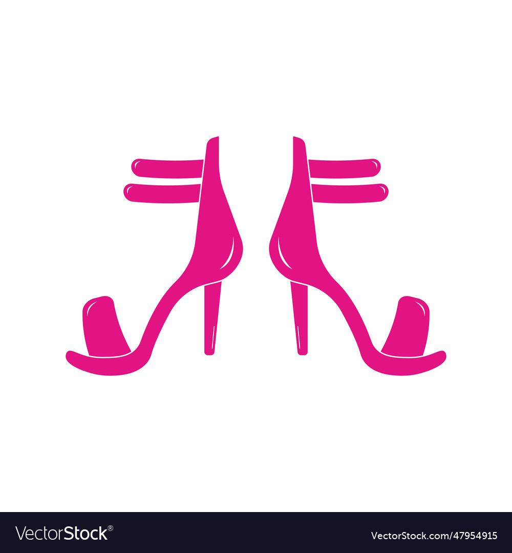 Sticker sandals in the style of barbie pink color