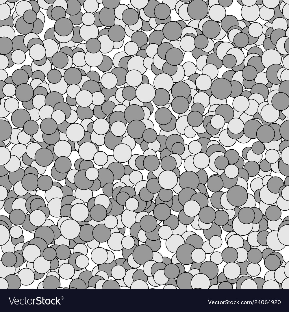 Abstract seamless pattern of randomly arranged