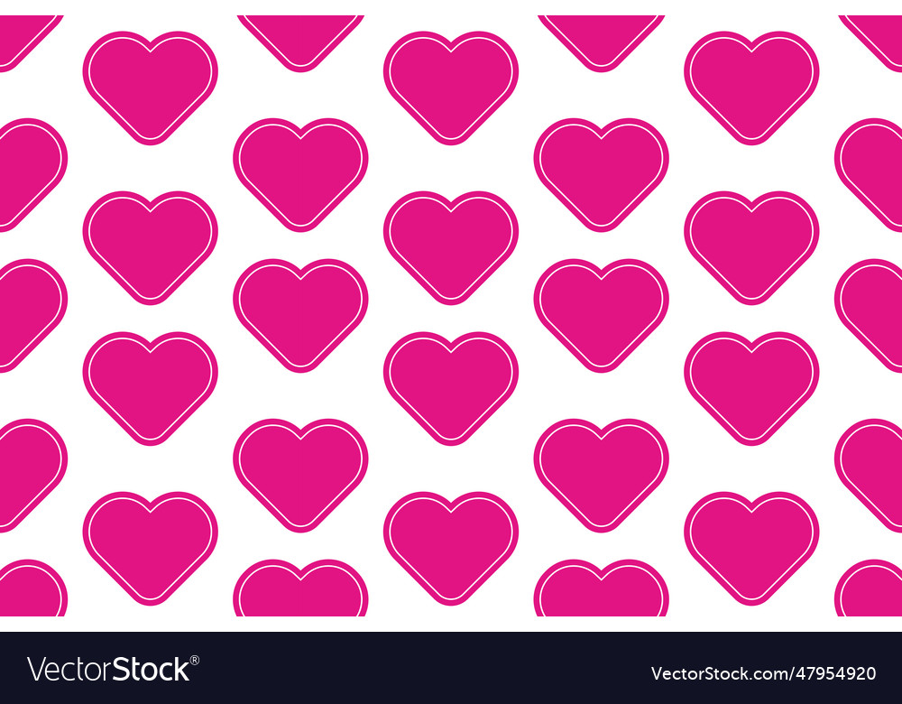 Repeat background barbie style seamless pattern vector image Repeat background barbie style seamless pattern