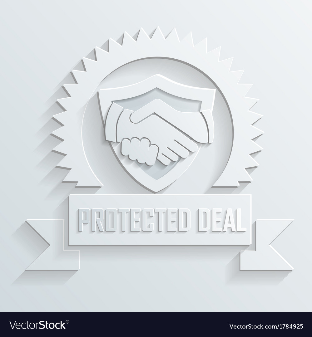 Handshake protected deal icon