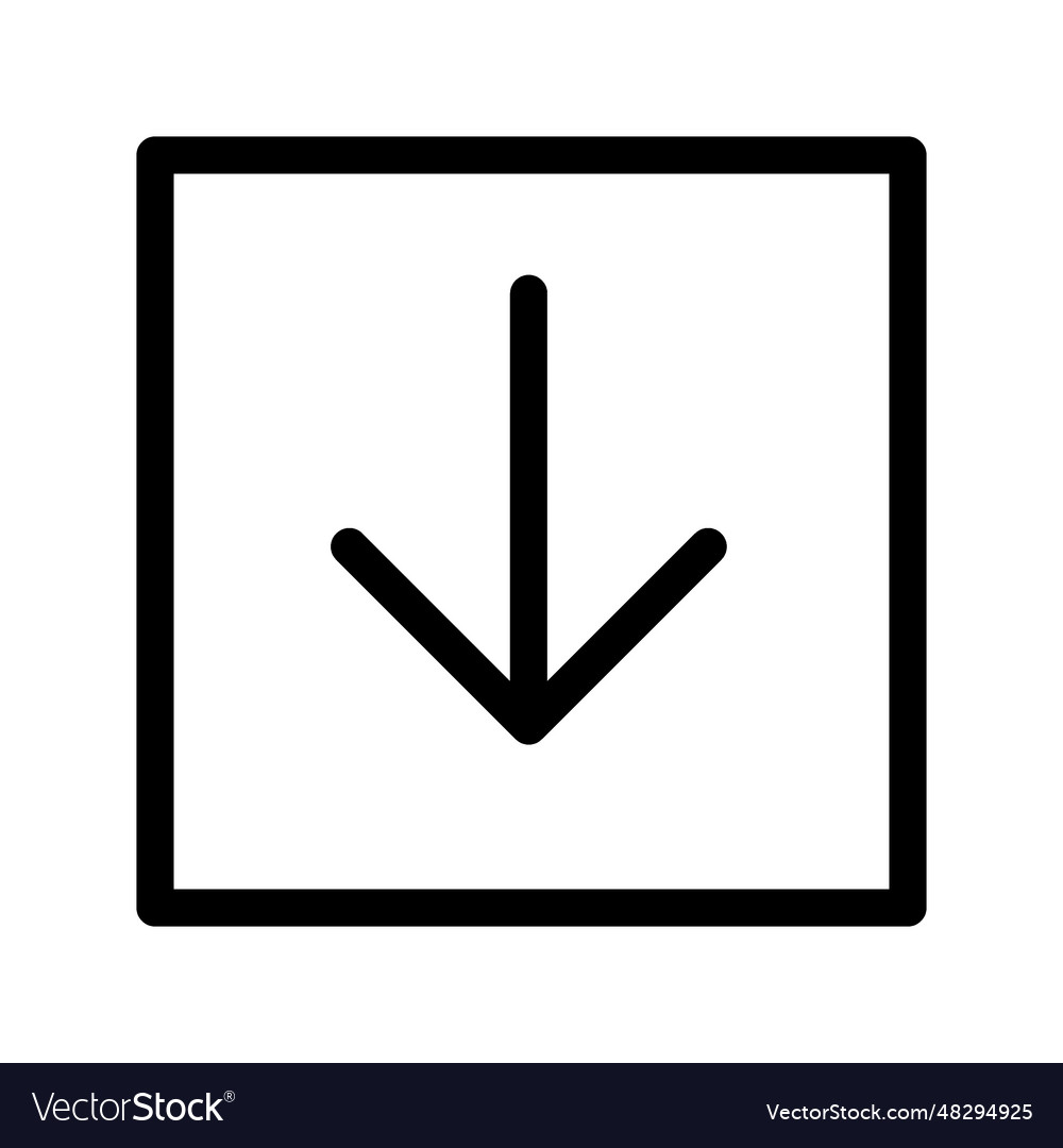 Inbox archive icon vector image Inbox archive icon