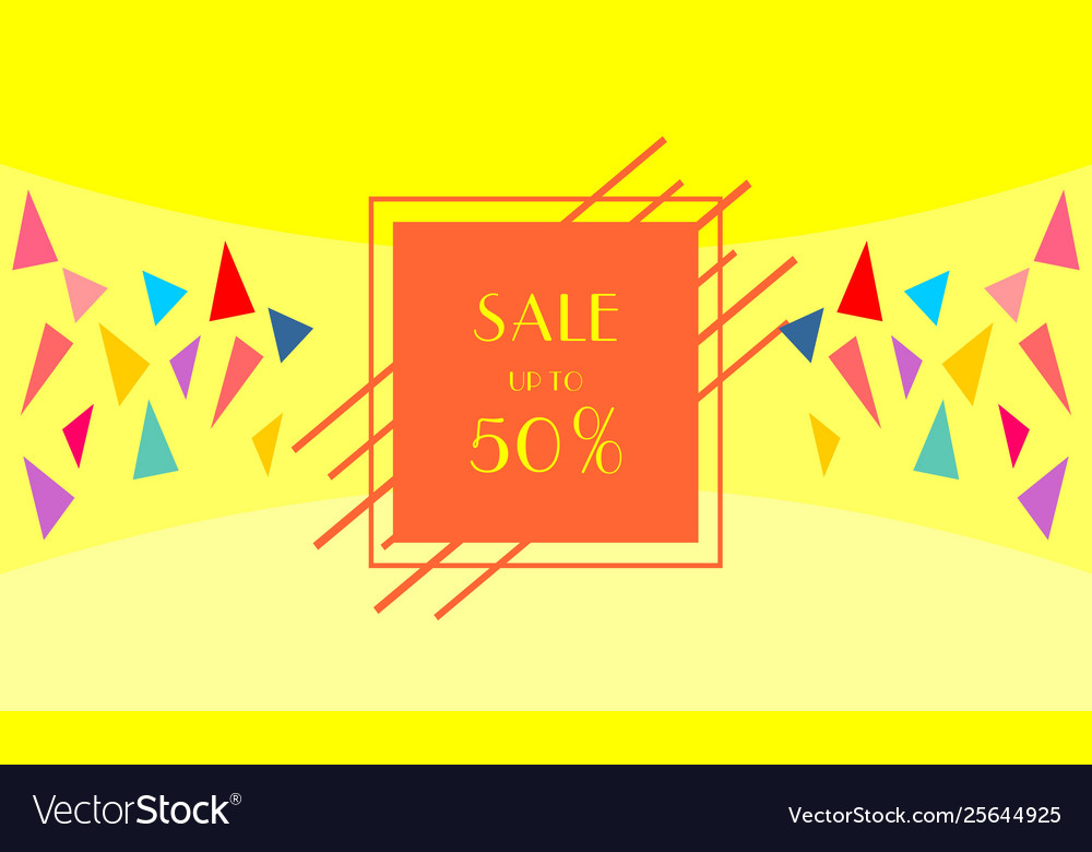 Instagram Stories Sale Banner Background Vector Image