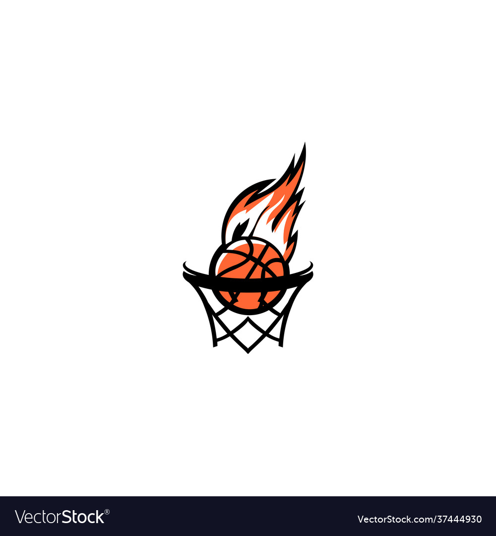 Basketball icon team competition winning Vector Image