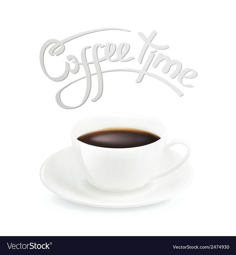 Coffee cup Royalty Free Vector Image - VectorStock