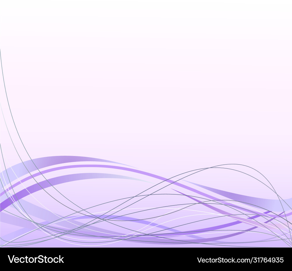 Abstract decor wave background Royalty Free Vector Image