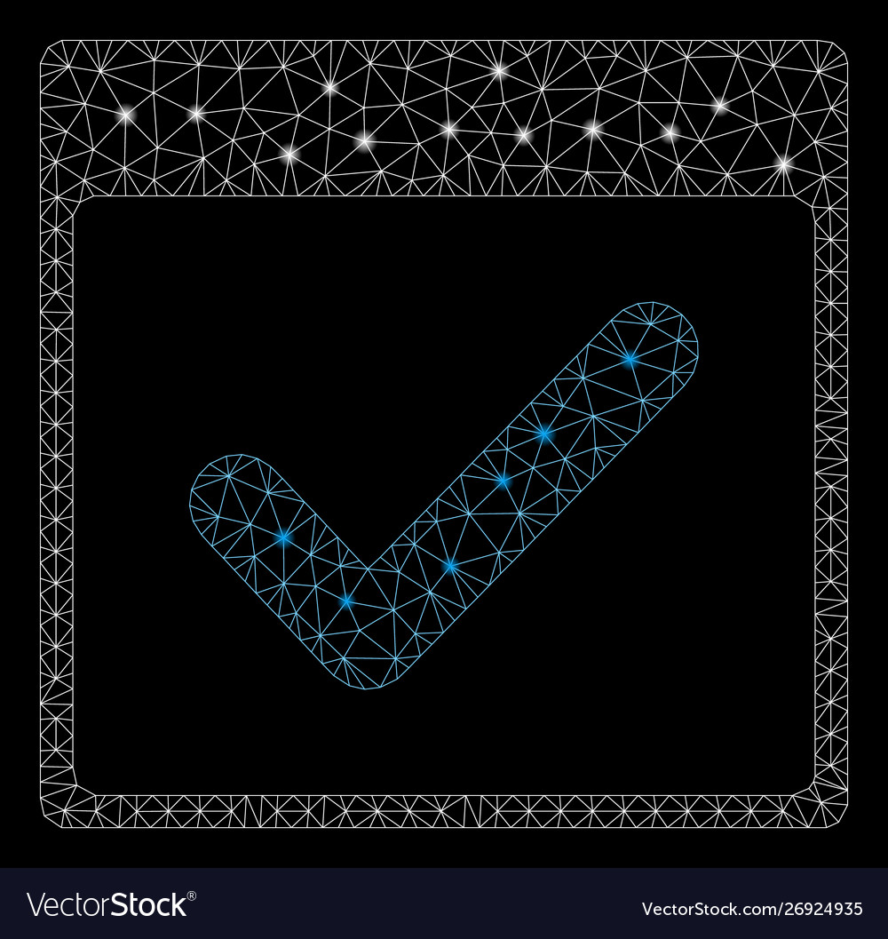 Flare mesh 2d valid day calendar page with