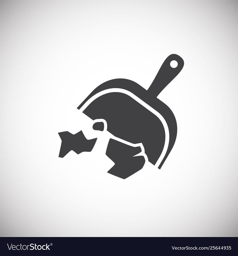 Garbage related icon on background for graphic vector image Garbage related icon on background for graphic