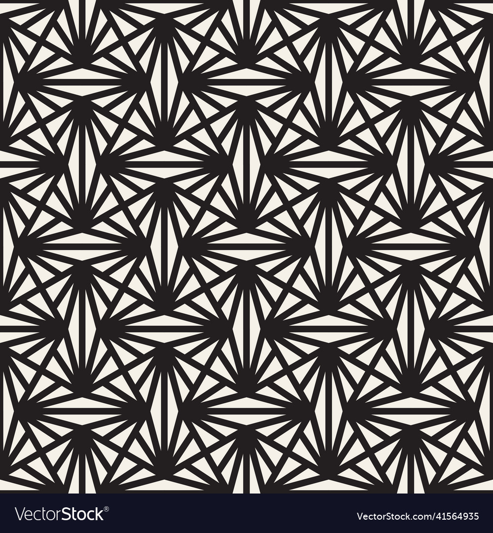 Seamless pattern repeating geometric elements vector image Seamless pattern repeating geometric elements