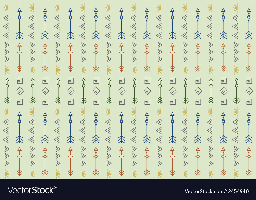 Abstract multicolored pattern