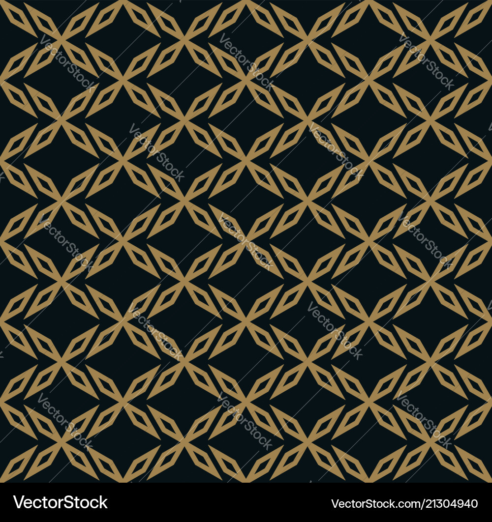 Abstract seamless ornament pattern Royalty Free Vector Image