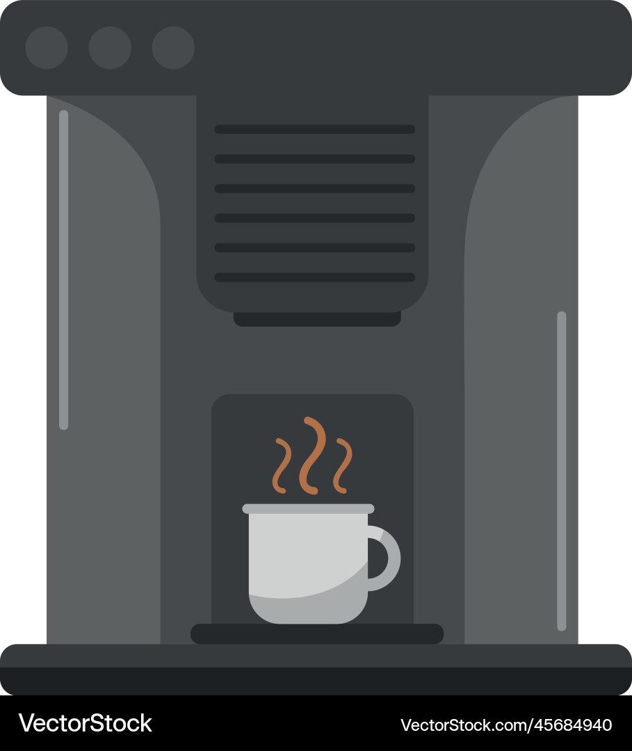 Coffee machine icon Royalty Free Vector Image - VectorStock