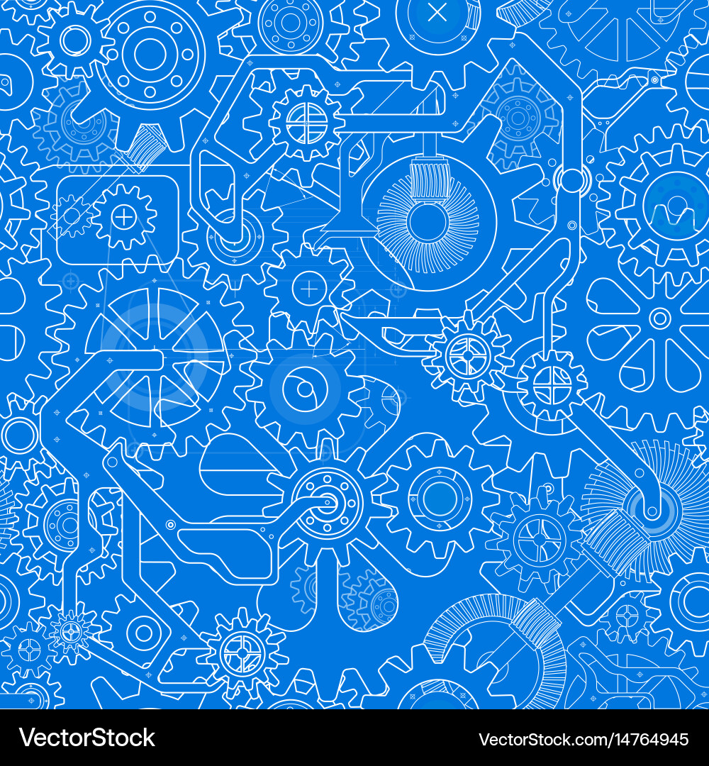 Clockworks gear background Royalty Free Vector Image