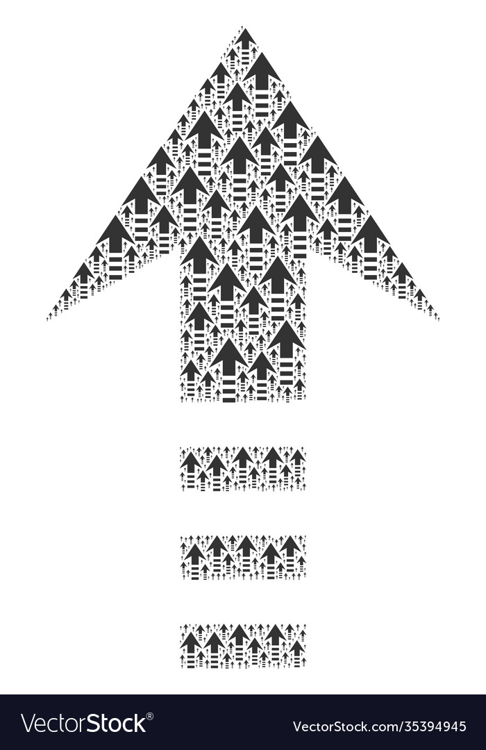 Send up recursive composition itself icons vector image Send up recursive composition itself icons