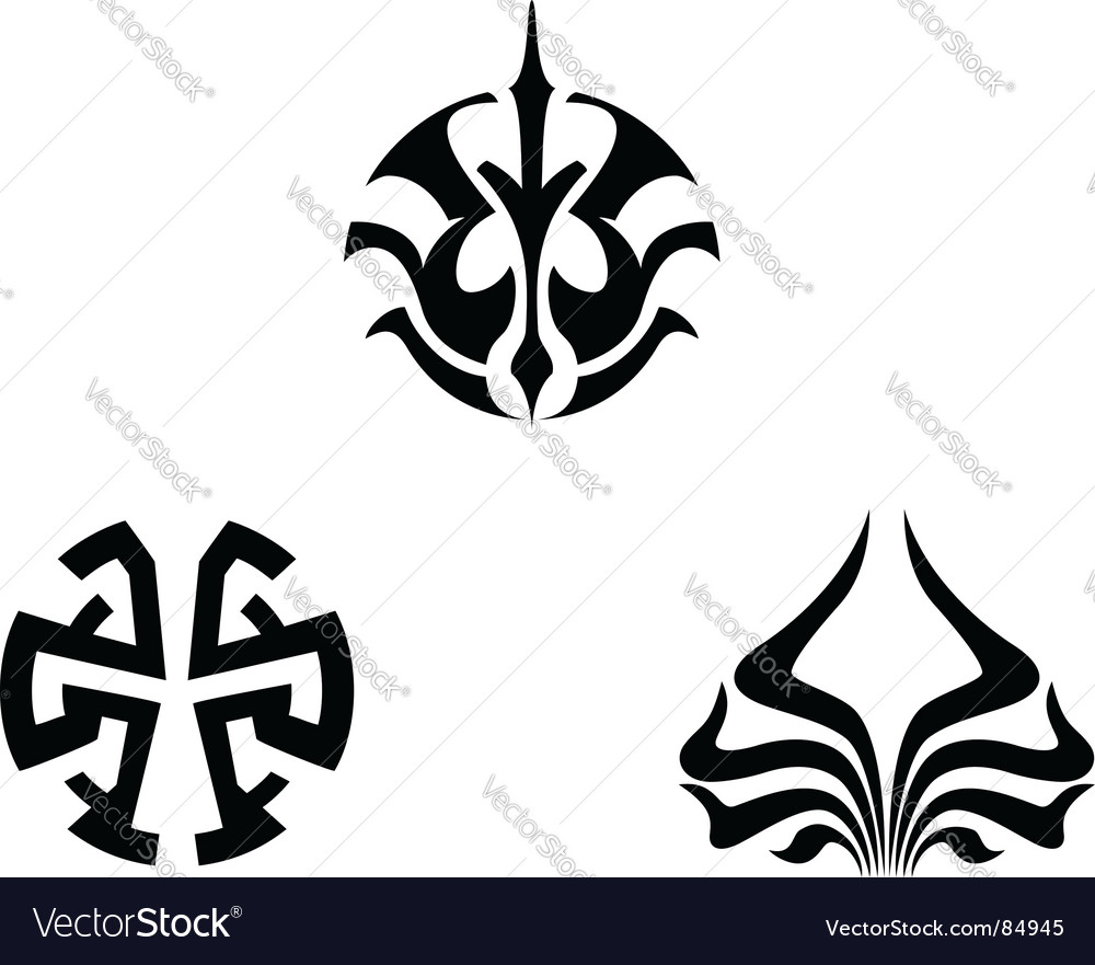 Tribal Tattoos Stock Vector by ©j0hnb0y 61424121