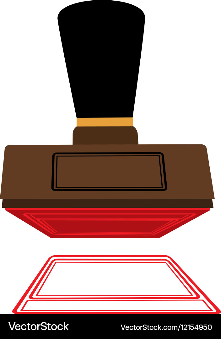 Isolated rubber stamp design Royalty Free Vector Image