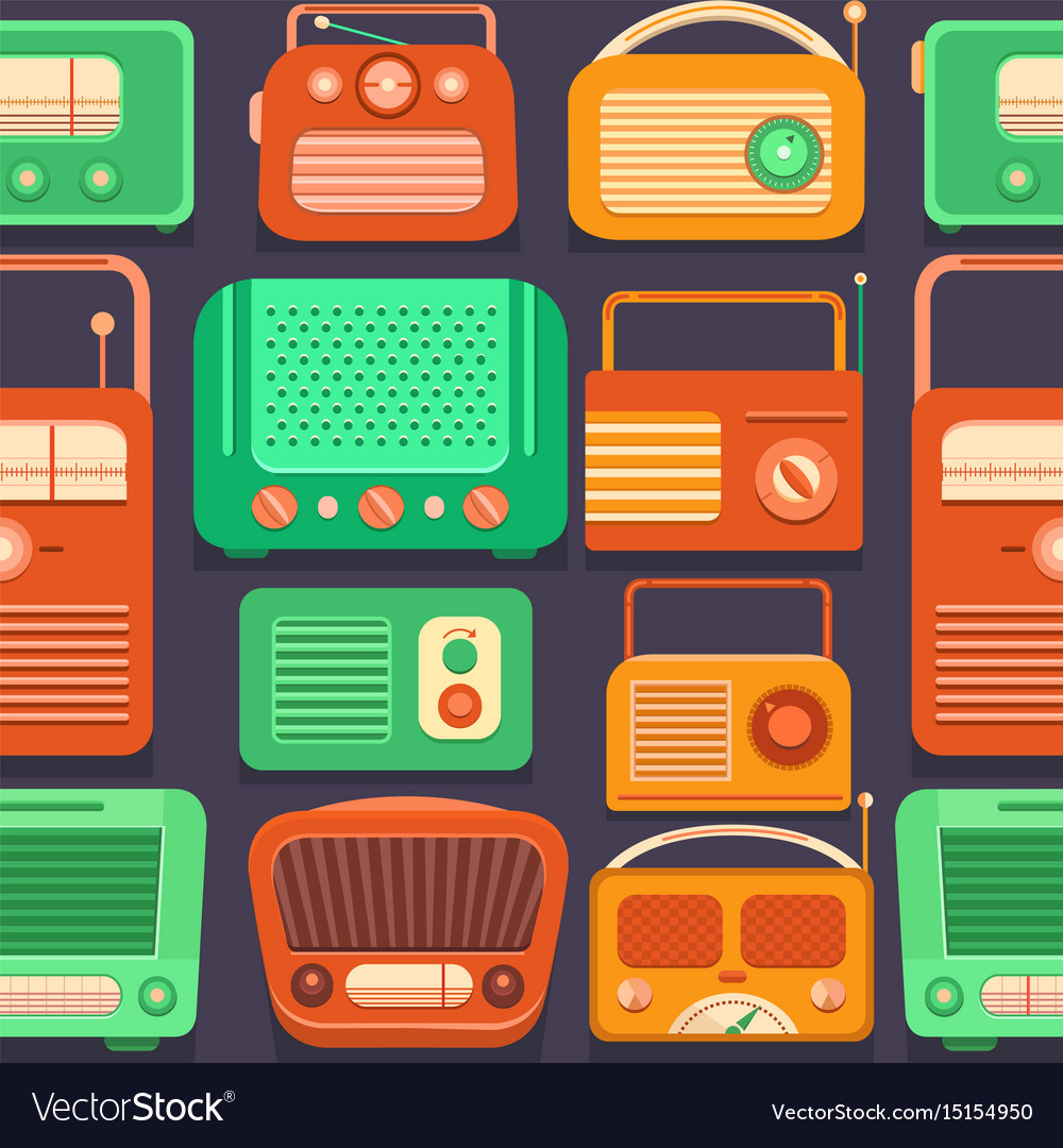 Seamless pattern nostalgia