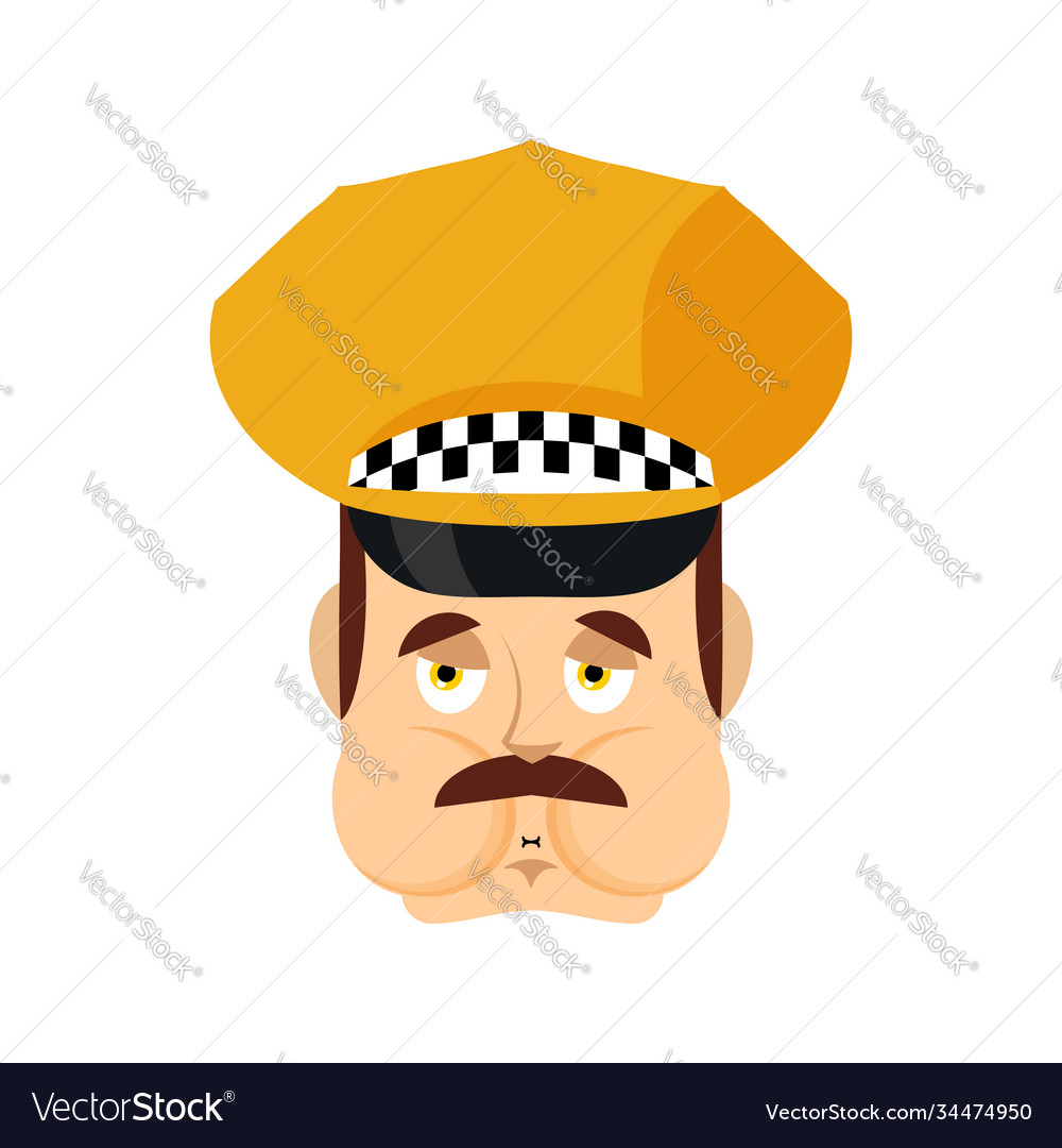 Taxi driver nausea emoji cabbie sick emotions