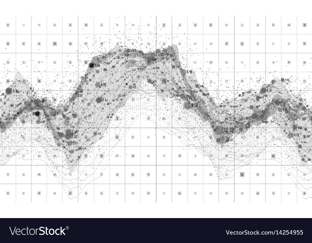 Big data visualization futuristic
