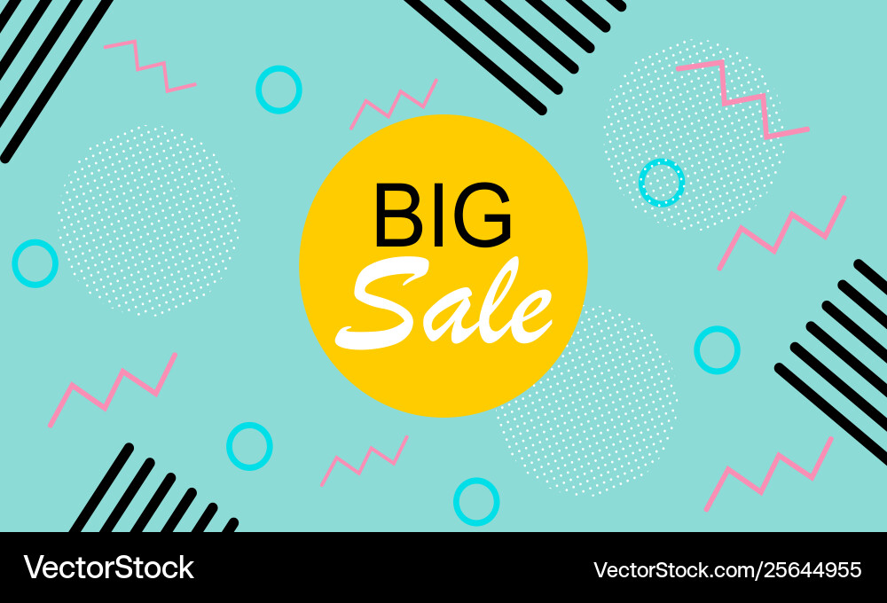 Instagram Stories Sale Banner Background Vector Image