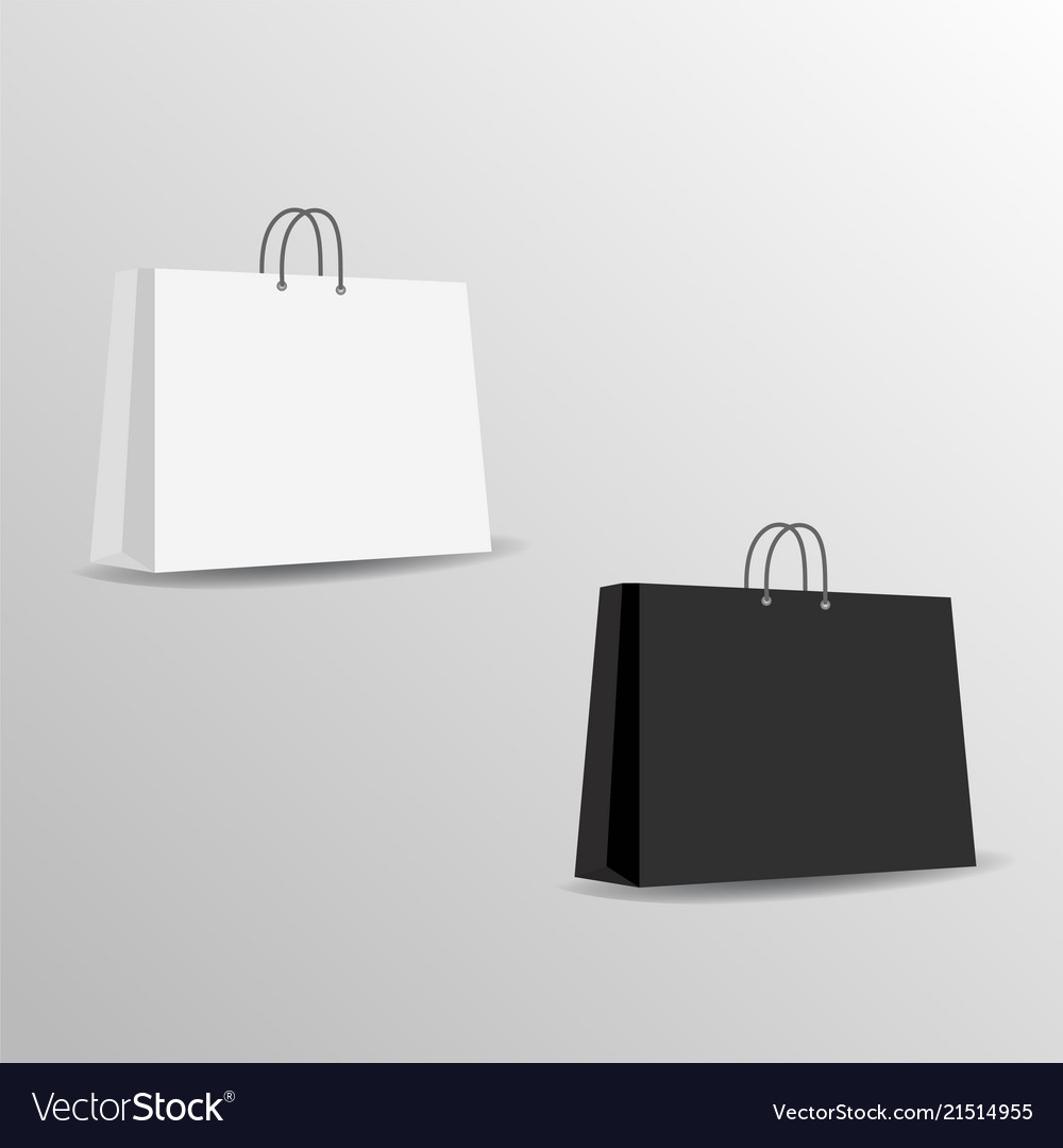 Download Paper Bag Mock Up Template Royalty Free Vector Image PSD Mockup Templates