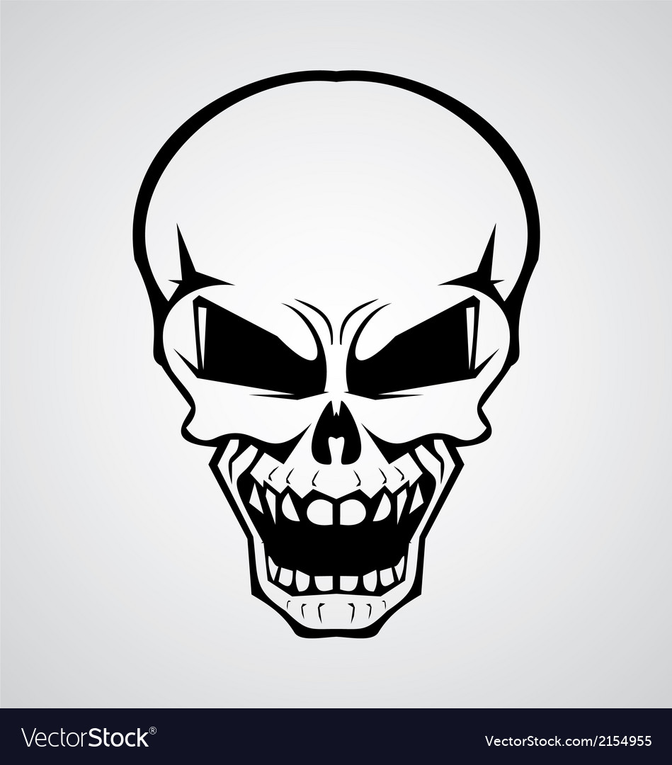 Download Skull design Royalty Free Vector Image - VectorStock