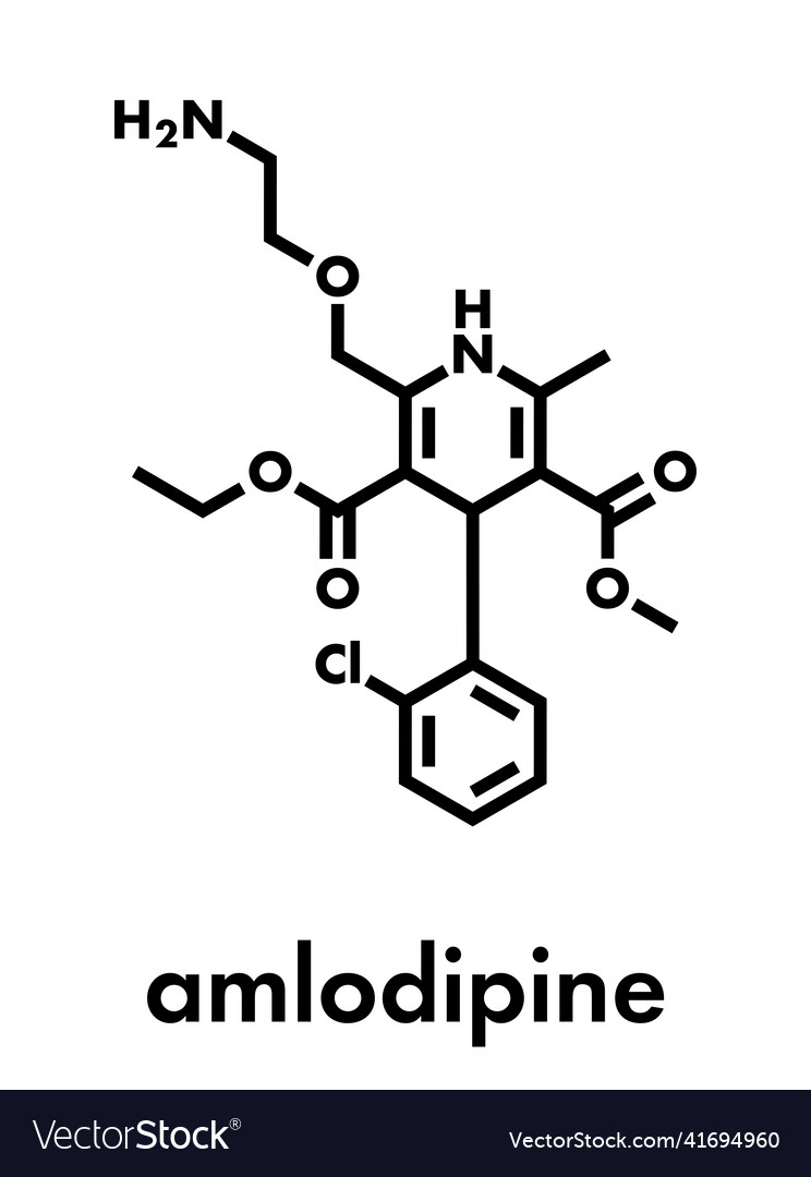 Amlodipine hypertension high blood pressure drug