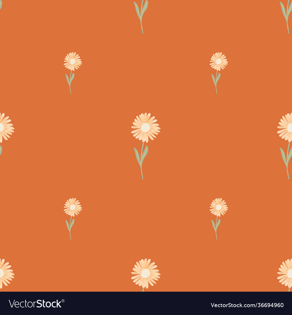 Minimalistic style seamless pattern with simple vector image Minimalistic style seamless pattern with simple