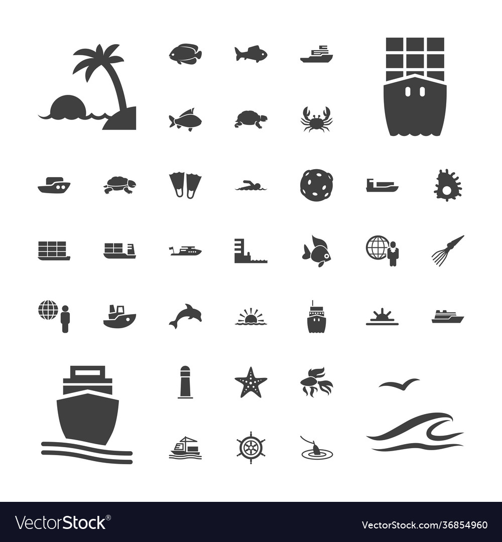 Ocean icons