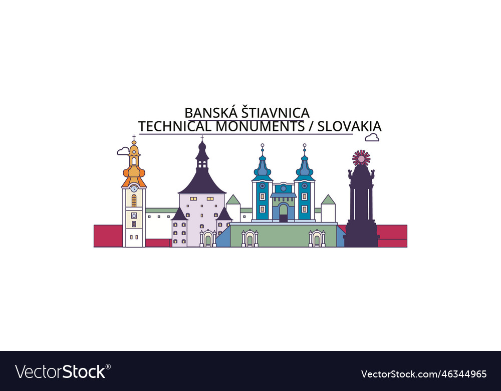Banska Stiavnica Slowakei - Historische Bergbaustadt