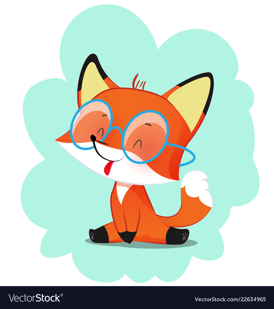 Cute fox cartoon Royalty Free Vector Image - VectorStock Cute fox cartoon Royalty Free Vector Image - VectorStock