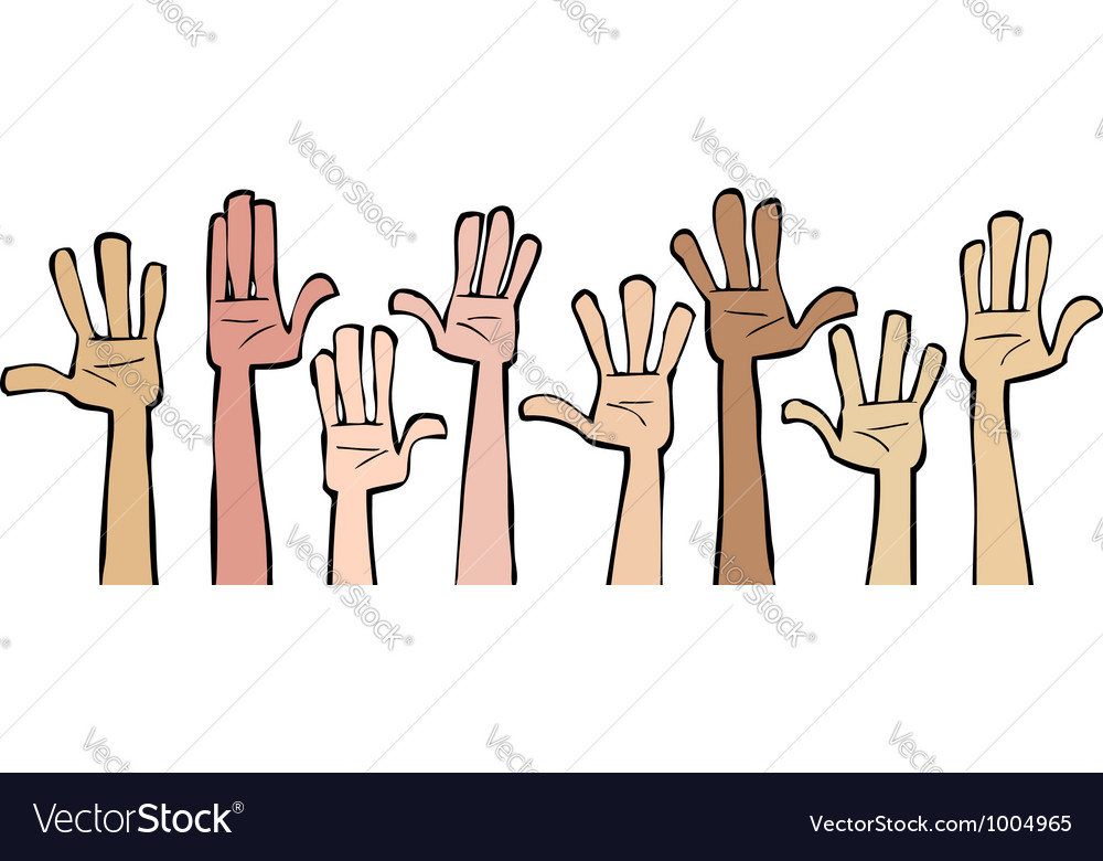 Hands Royalty Free Vector Image - VectorStock