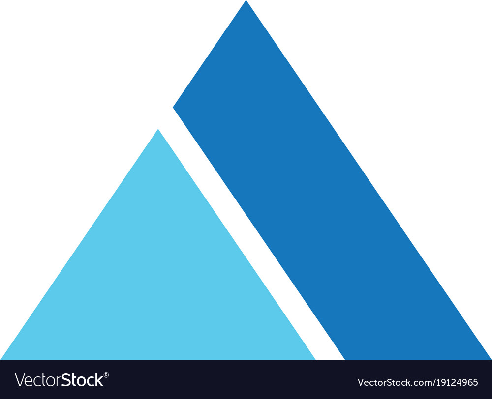 Mountain icon logo template