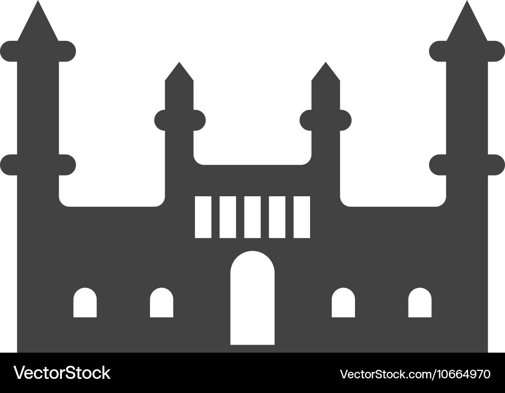 Castle Royalty Free Vector Image - VectorStock
