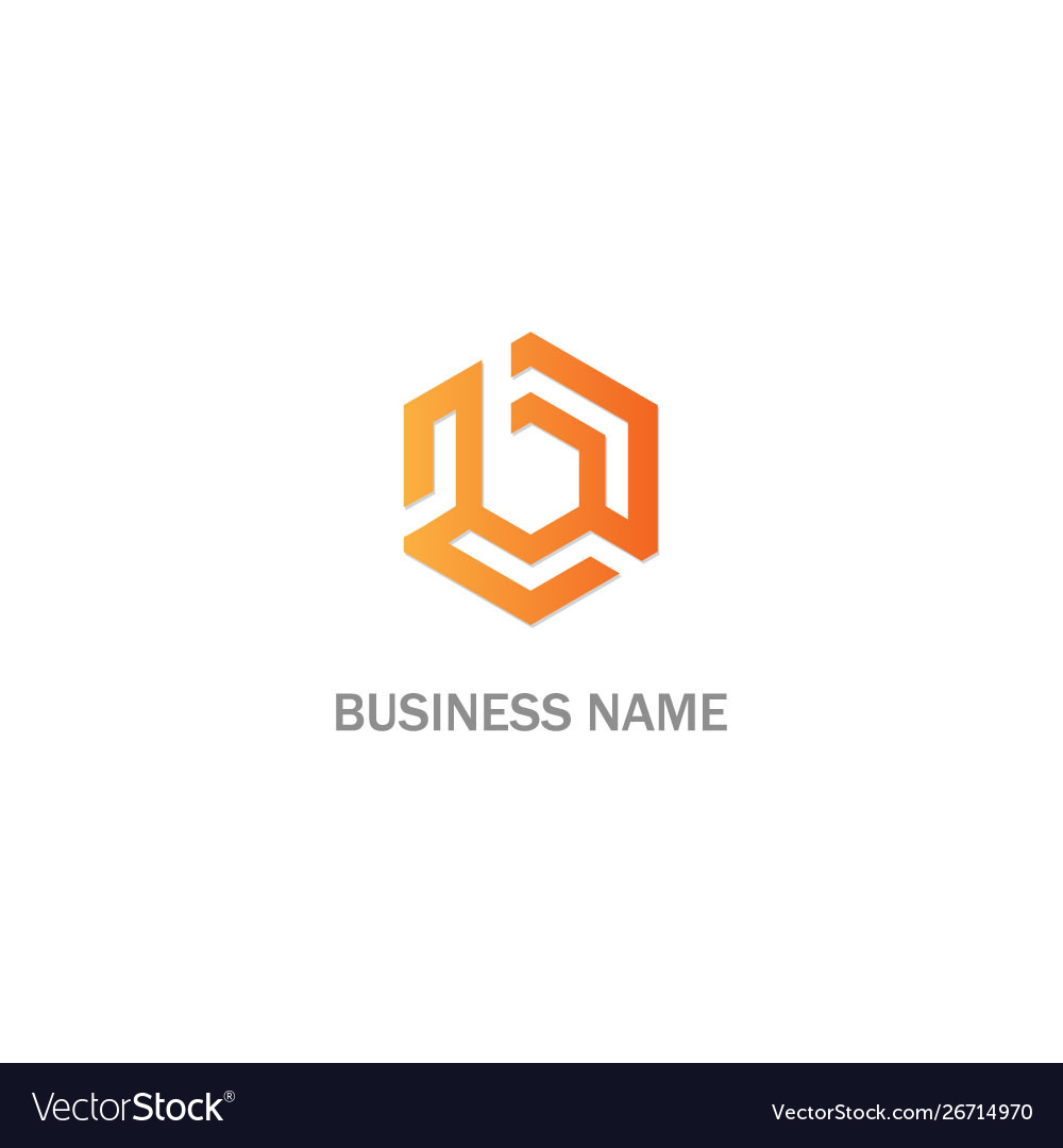 Polygon sign design logo