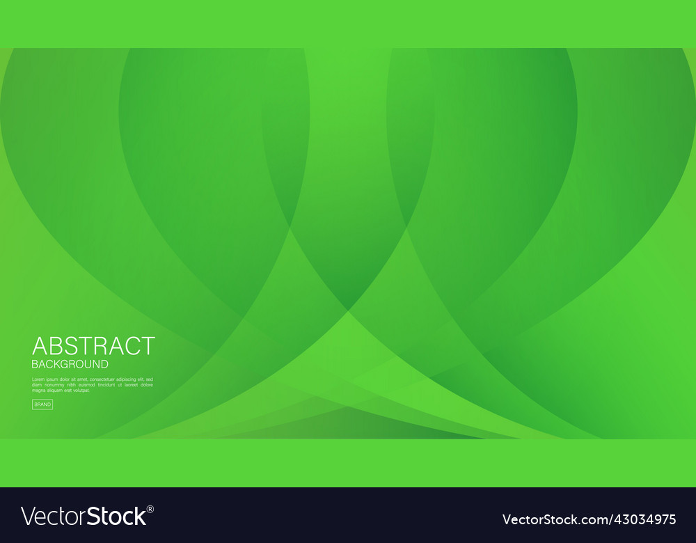 Green wave abstract background pattern