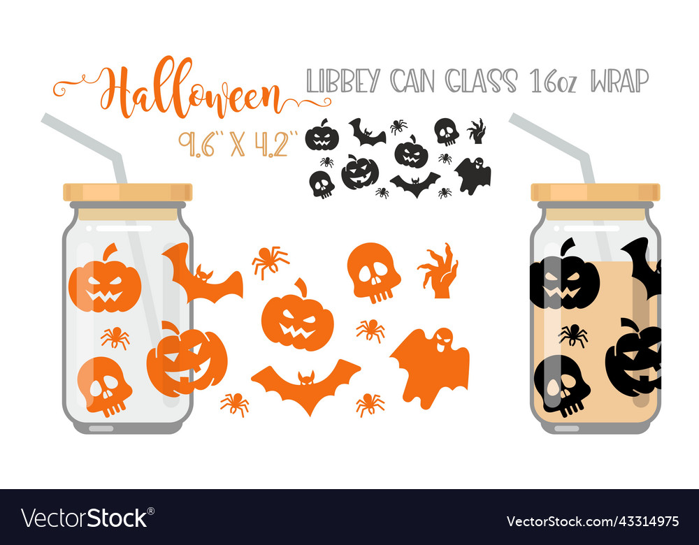 Printable full wrap for libby class can a pattern vector image Printable full wrap for libby class can a pattern