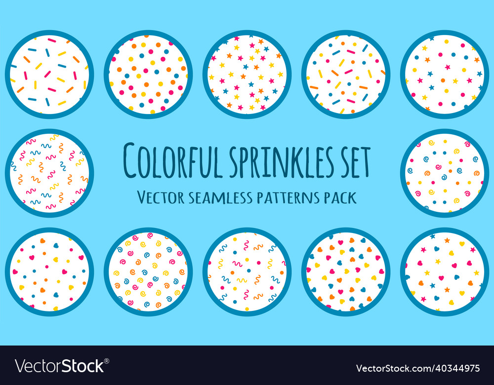 Sprinkle Dessert Patterns