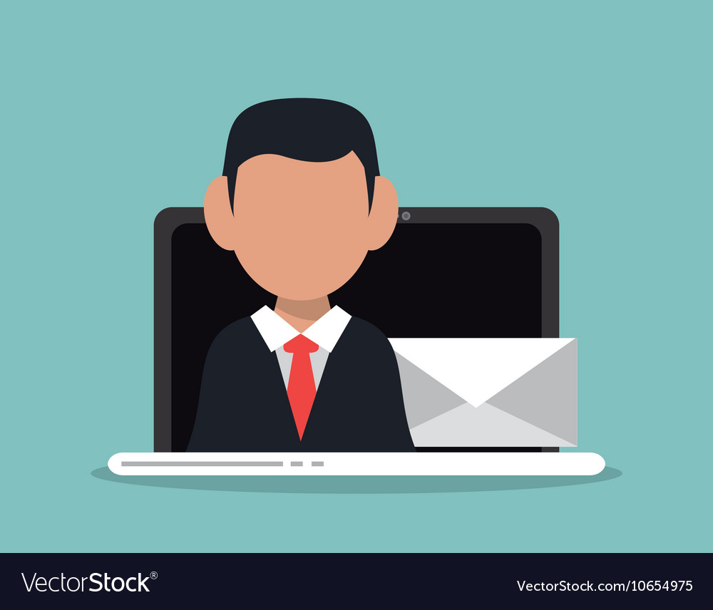 Web messaging through computer image