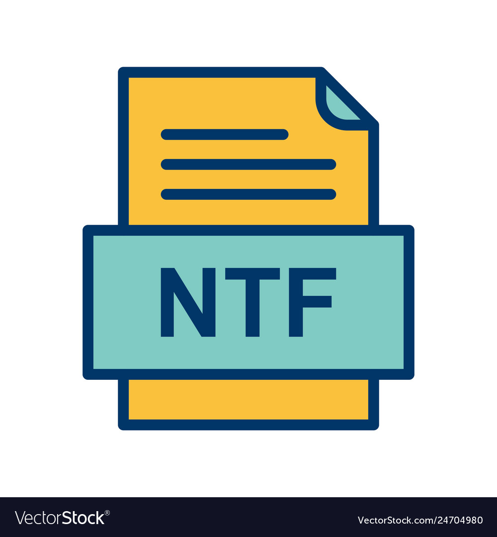 Ntf file document icon