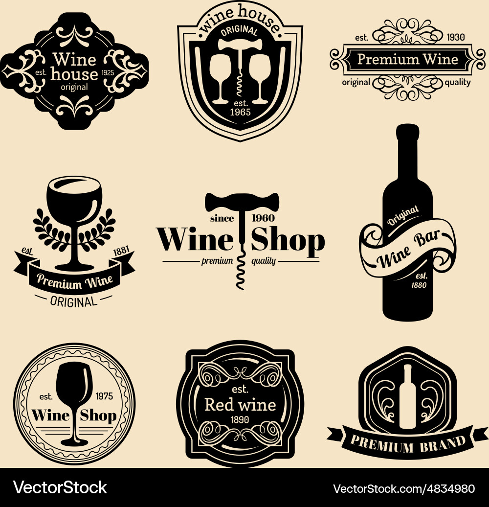 Vintage design elements Royalty Free Vector Image