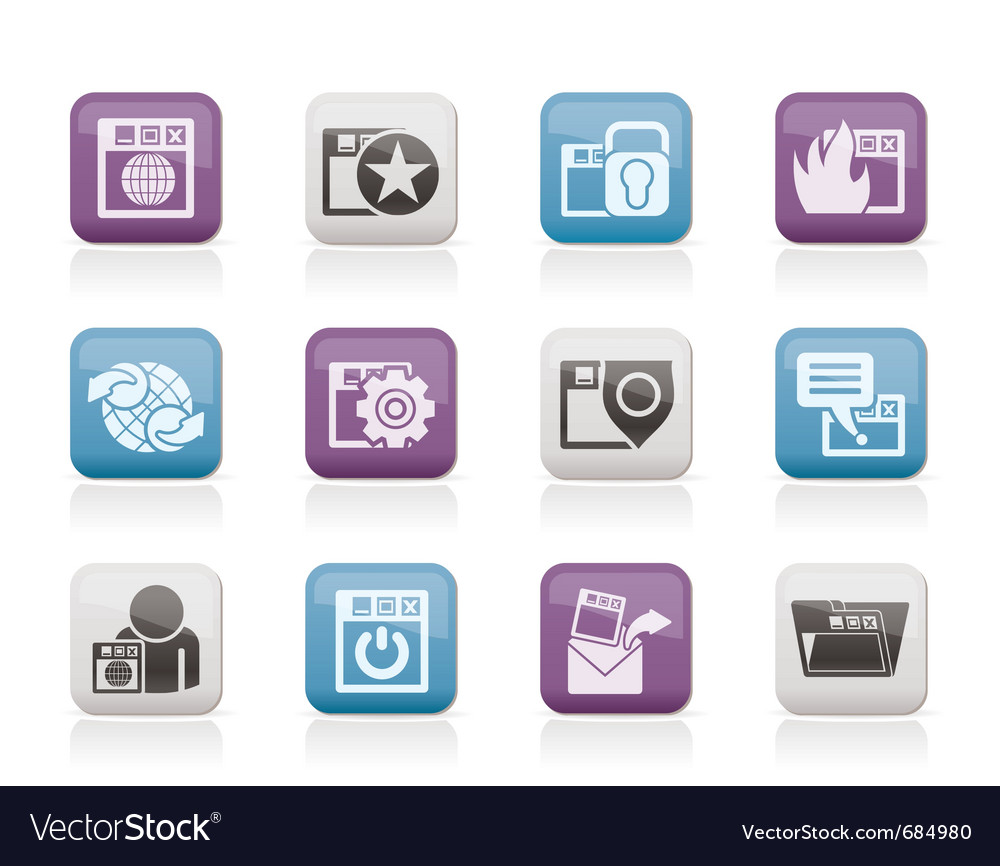 Website and security icons