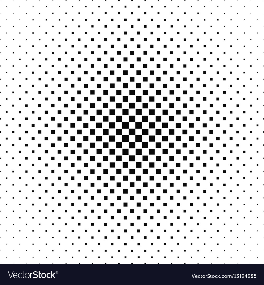 Black and white square pattern design Royalty Free Vector